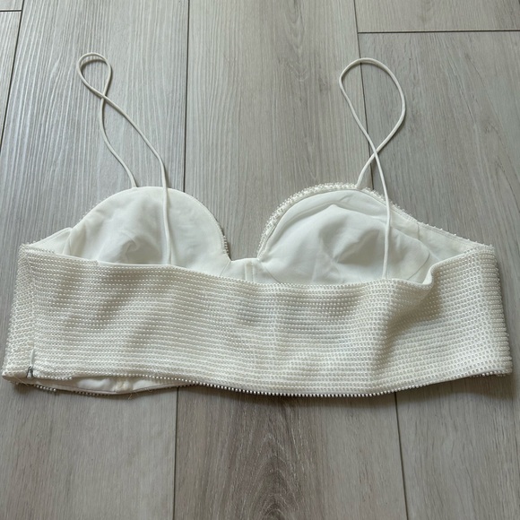 NWT Zara Beaded Bralette - Picture 2 of 3